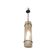 Italian wrought iron murano lamp light pendant
