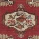 Hand-knotted Small Rug. Door Mat. Turkish Wool Seat Cover. Entryway Mat. Kitchen Rug. Vintage Bath Mat