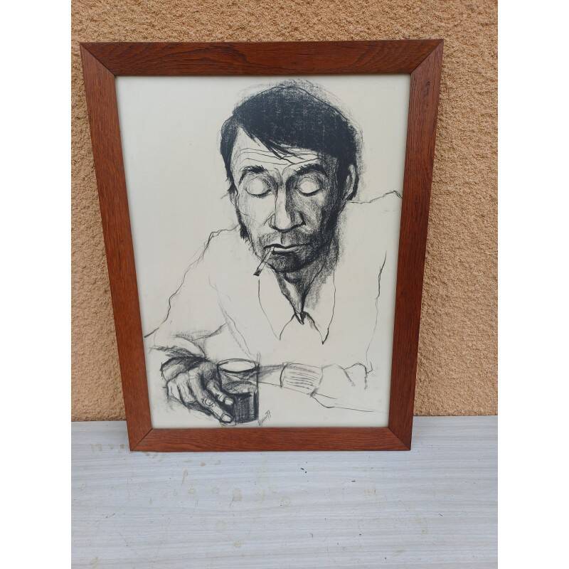 Brum 77 Black Pencil Drawings