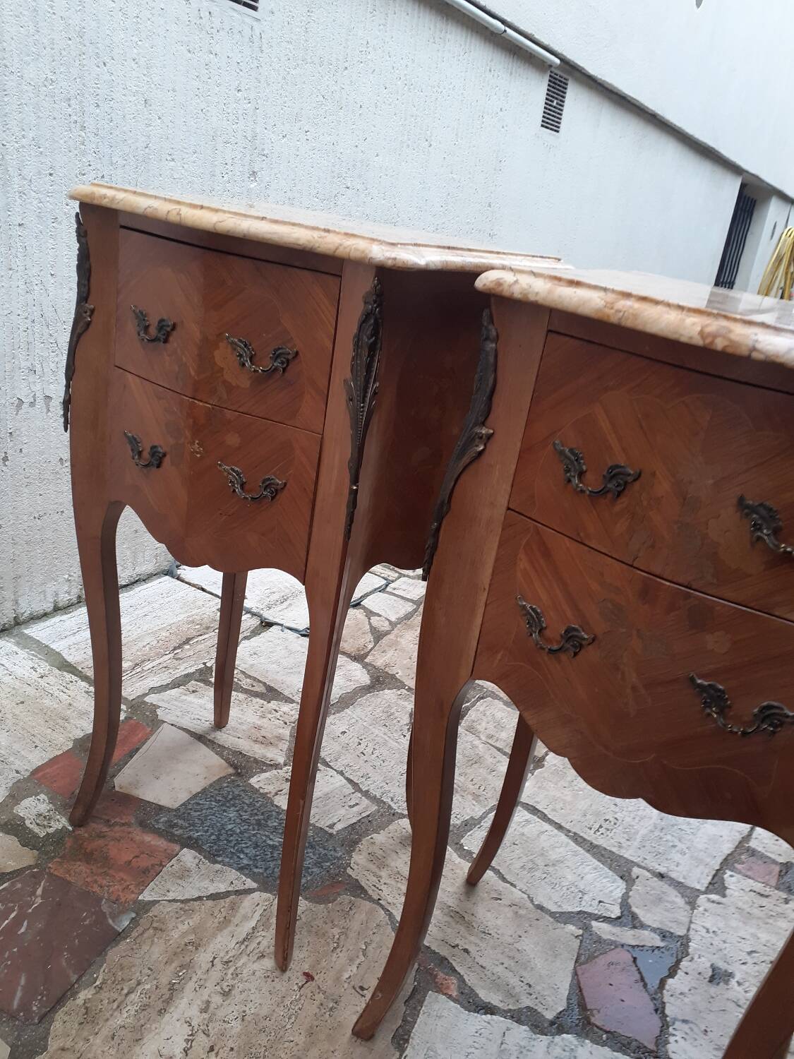 Louis XV bedside table