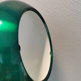 Top-class design lamp Model Medio in metal green colour (original) 1966. Jo Hammerborg Denmark