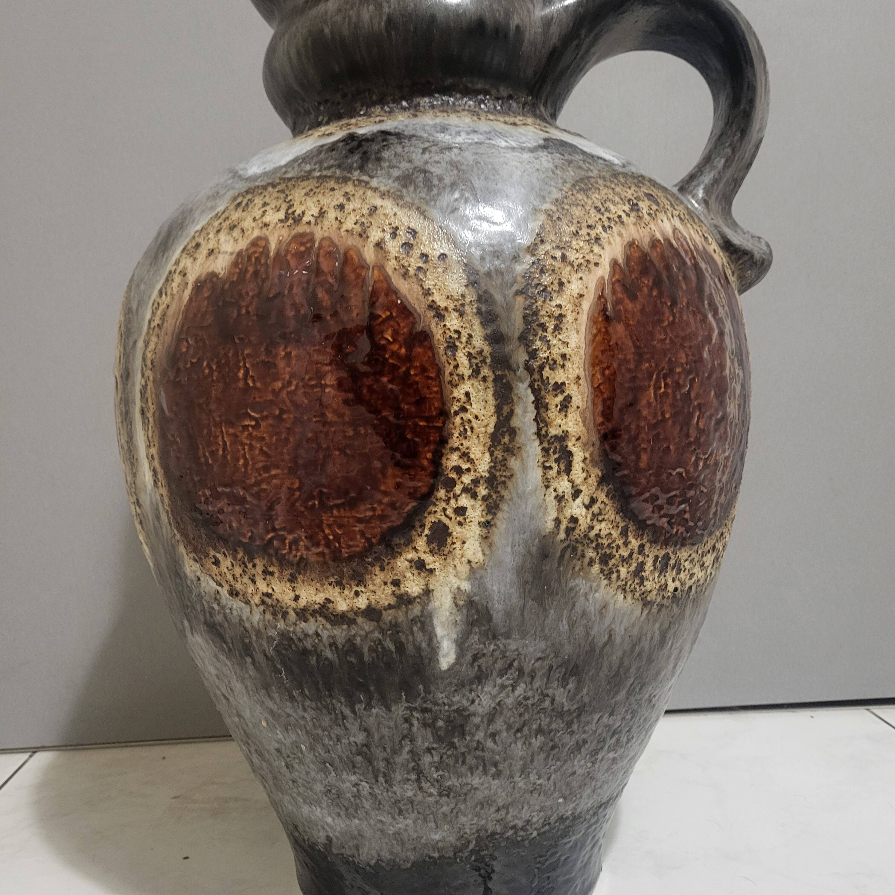 Large Dumler and Breiden floor vase, west germany, 1970