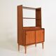 Bookcase with hidden desk by Bräntorps, 1960s