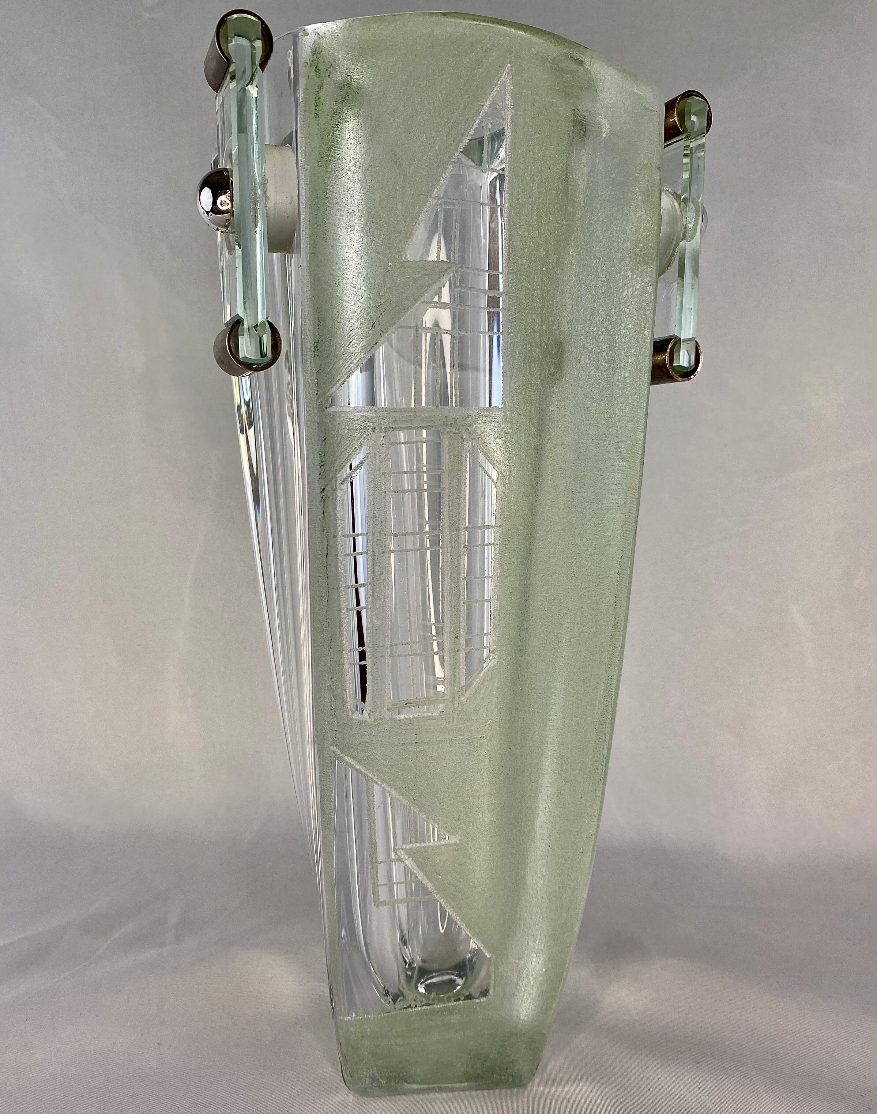 Splendide vase  signé de Adolphe Rieke