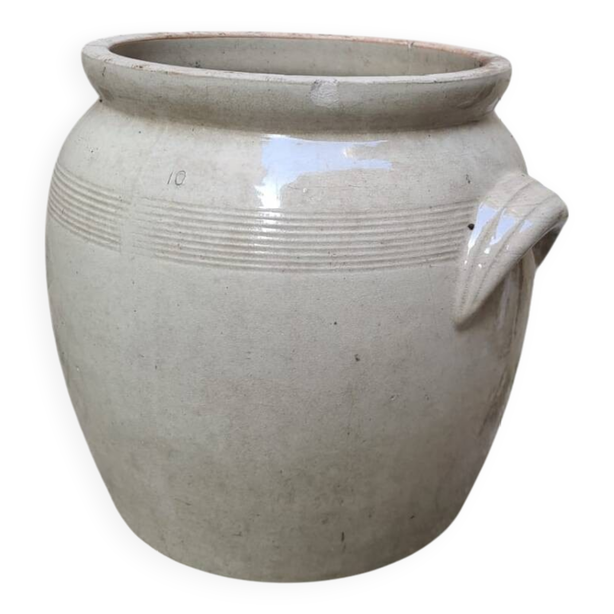 Stoneware pot/ Jar