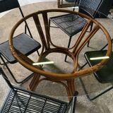 Bamboo table from the 1970s