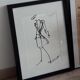 Christian Dior, fashion illustration press collection spring - summer 1985
