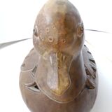 Lamp signed Agnès Escala Zoomorphe Canard circa 1970