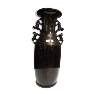 Black vase