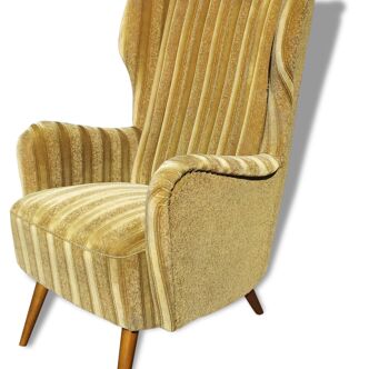 Wingback Chair Bergère 50s 60s Wing Chair
