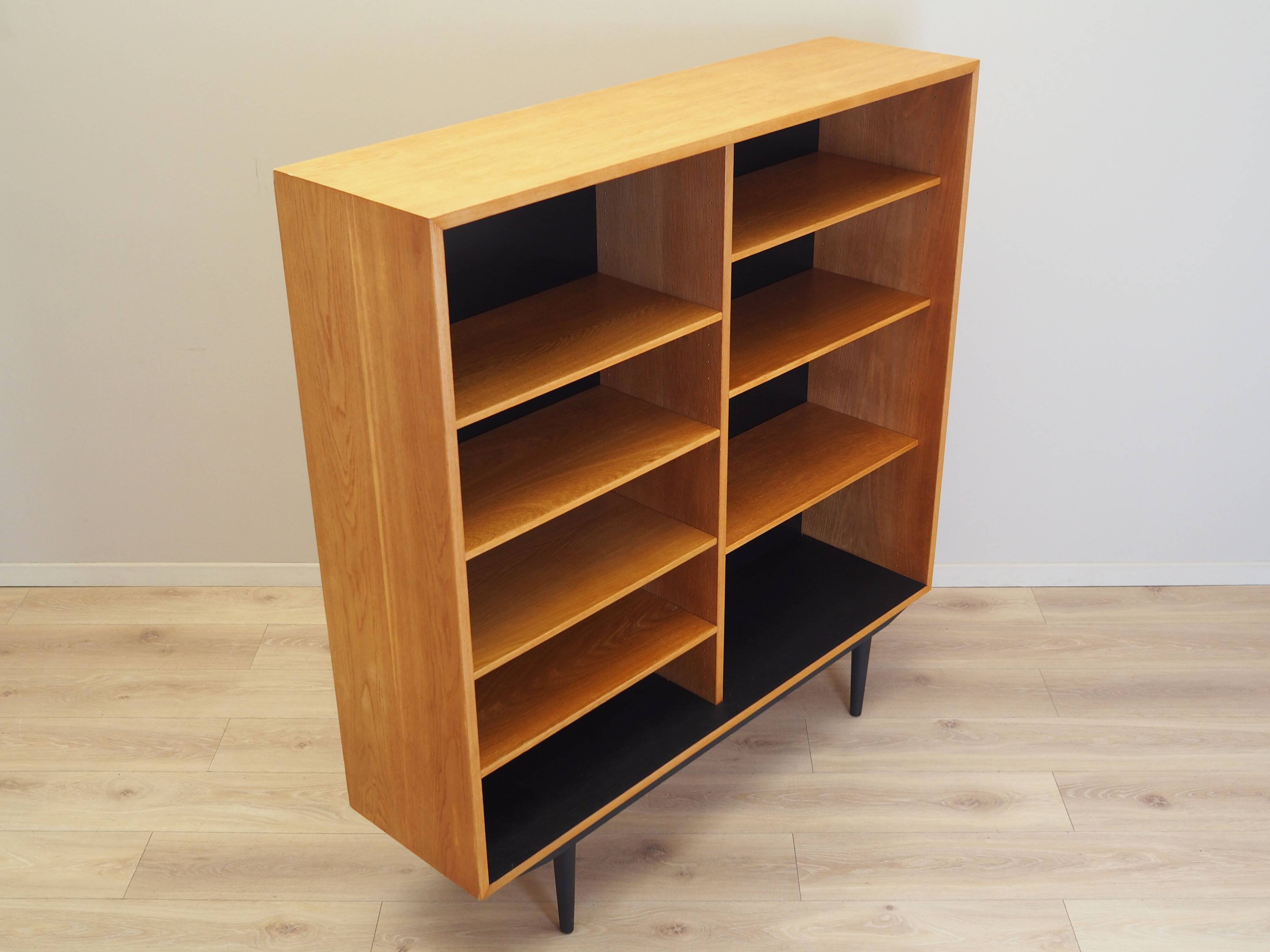 Ash bookcase, Scandinavian design, 1960s, designer: Børge Mogensen, manufac