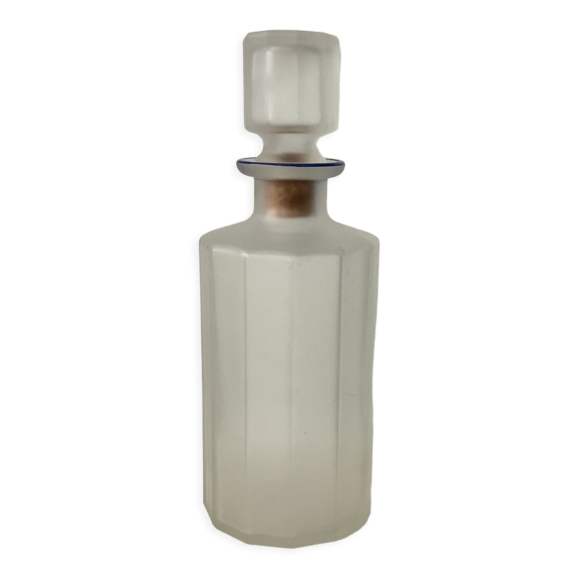 Bormioli Italy carafe with vintage facets