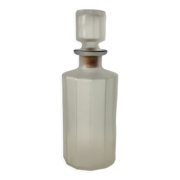Carafe Bormioli Italie à facettes vintage