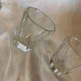 Lot of 5 crystal glasses to digestives