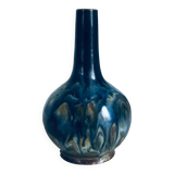 Art Deco vase in salt-glazed stoneware by Labrec by Labrut & Recullé