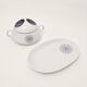 Soup tureen and dish Bareuther Babaria from the 1970s