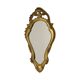 Mid-Century Crested Mirror – Classic Gold French Mirror 63 cm