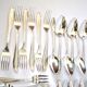30-piece modernist silver-plated table cutlery set DEETJEN