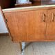 Vintage display cabinet bookshelf