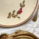 6 Petites assiettes vintage dépareillées fleuries - BADONVILLIER STEULER