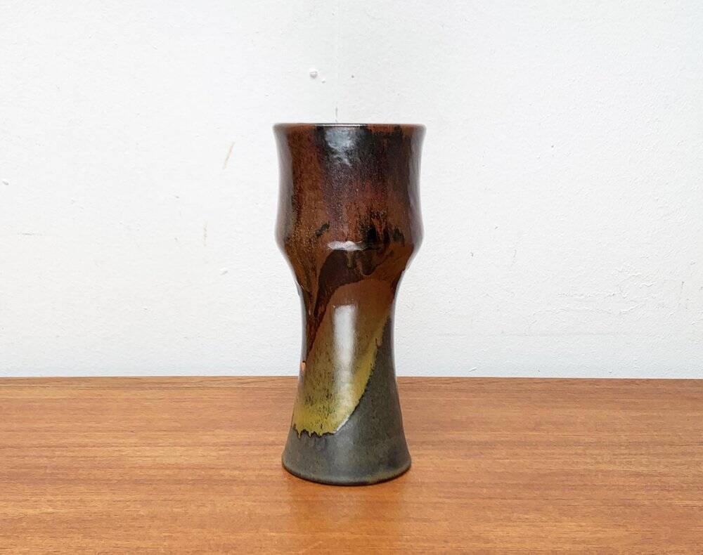 Large Mid-Century German Studio Pottery Vase from Till Sudeck, 1960s