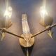Pair of antique Art Deco wall sconces