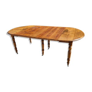 Table 6 pieds en noyer