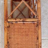 Shelf wall vintage rattan