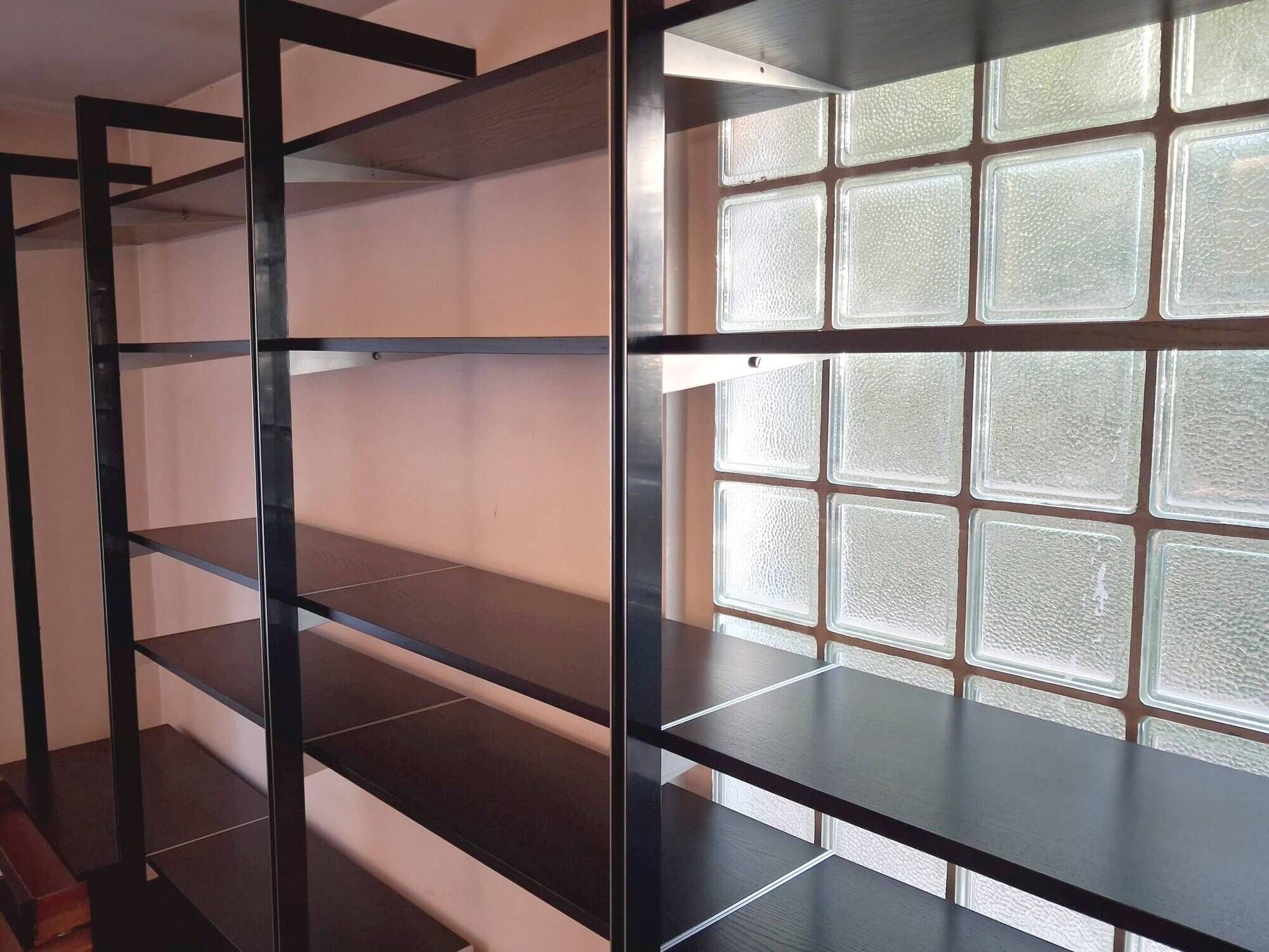 Modular Library CSS by George Nelson, RN Black Ash Finish