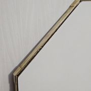 Grand miroir biseauté octogonal