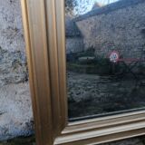 Old mirror gilded 77cm x 51cm