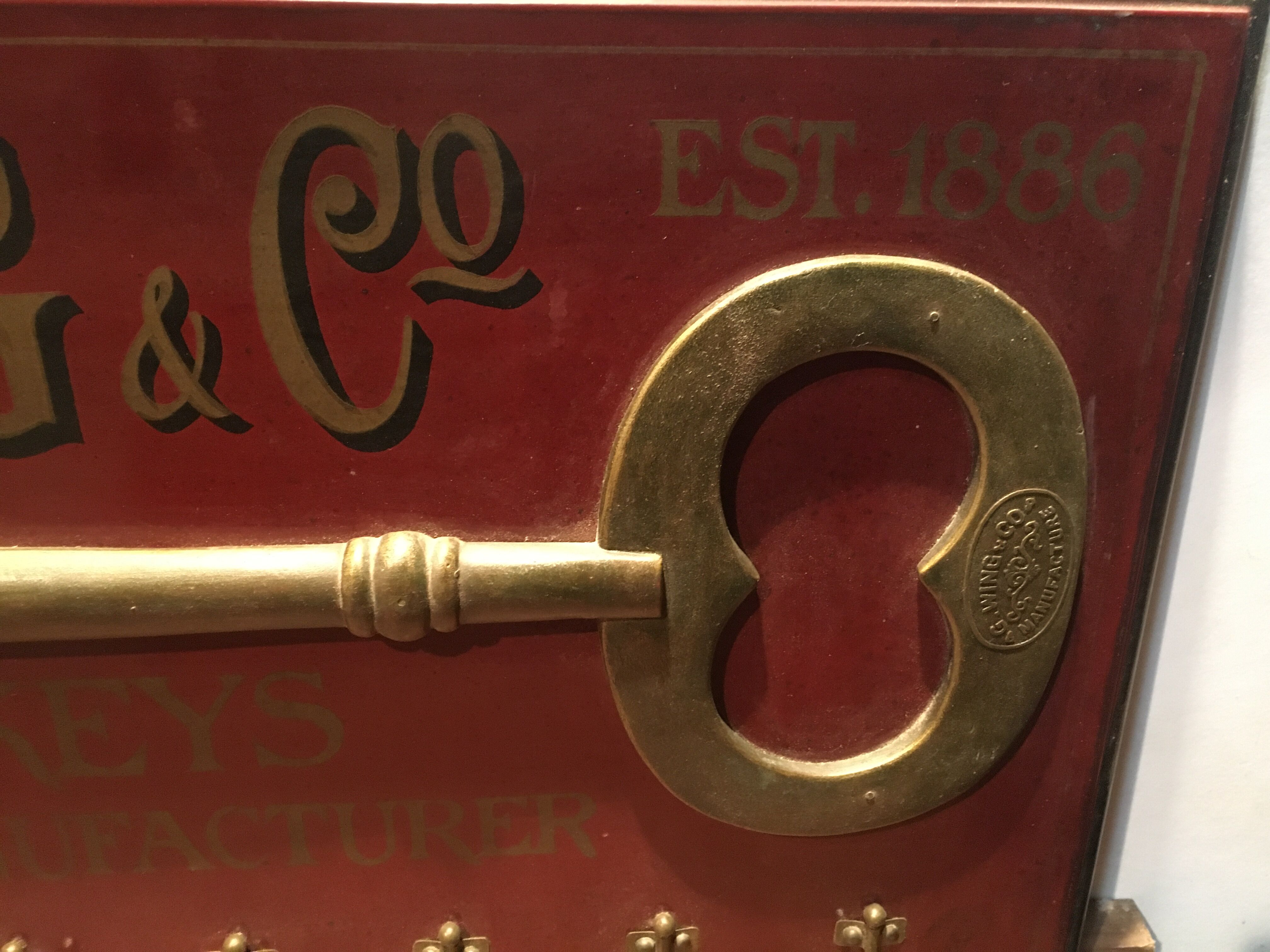 Patère porte clés "country corner"