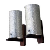 Pair of scandinavian wall lamps, 60