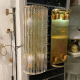 Extra Large Murano Glass Brass Sconces Set of 2