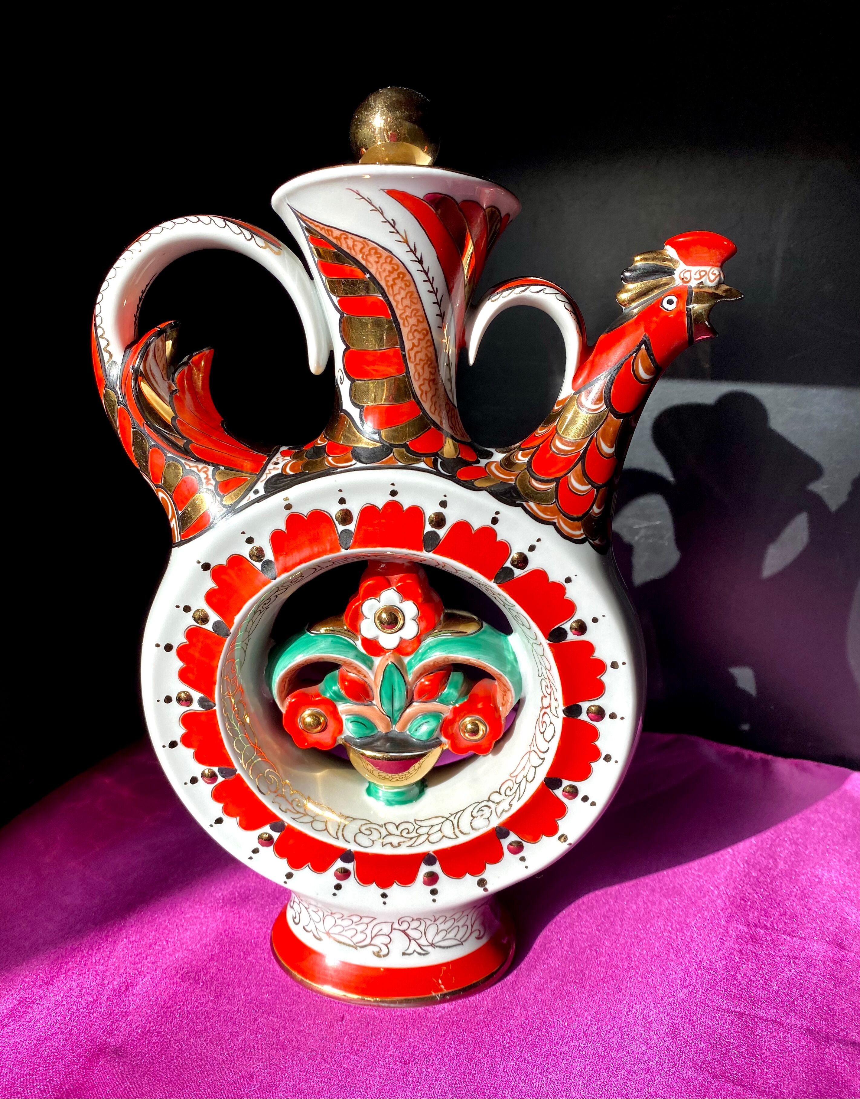 Bouteille Lomonosov Imperial Porcelain Factory pour Vodka