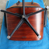 Lounge chair & ottoman rosewood from Rio by Charles & Ray Eames edition Herman Miller USA, 1970