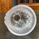 Lalique vase in frosted crystal, Saint Cloud model.