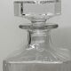 Hand-cut crystal whisky decanter