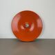 Rare Orange 50cm Charlotte Perriand Disc Wall Light by Staff, Germany 1970