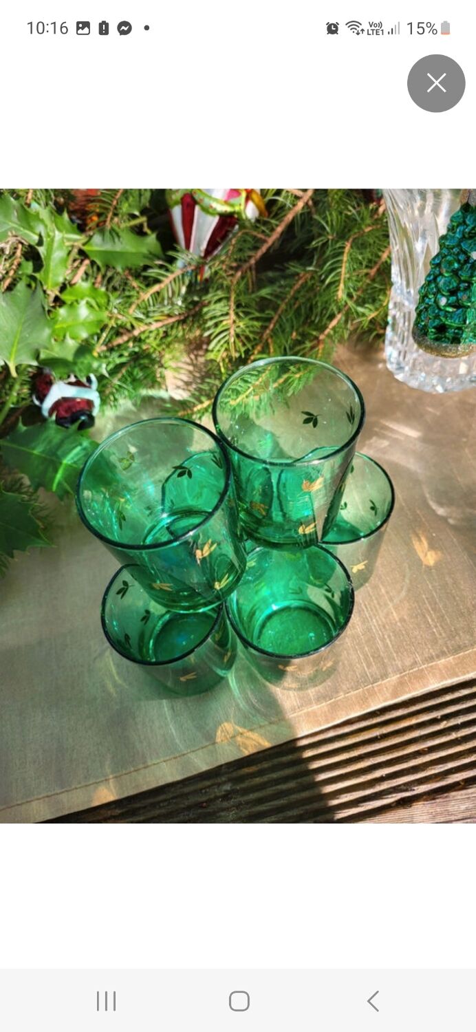 Lot de verres
