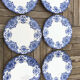 Set of 6 plates Dordrecht BFK Boch