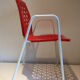 Emu rio style chair, metal, rilsan and pvc, Grosfillex, 1960s /1970
