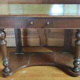 Console/bureau/dessous cuir/19 ème siècle