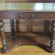 Console/desk/leather underwear/19th century