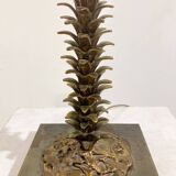 Mid-Century Modern Brass Table Lamp