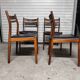 Vintage Scandinavian chairs Gessef teak 1960