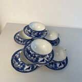 Japanese dragon tea set 12 pieces