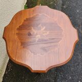 Small marquetry side table