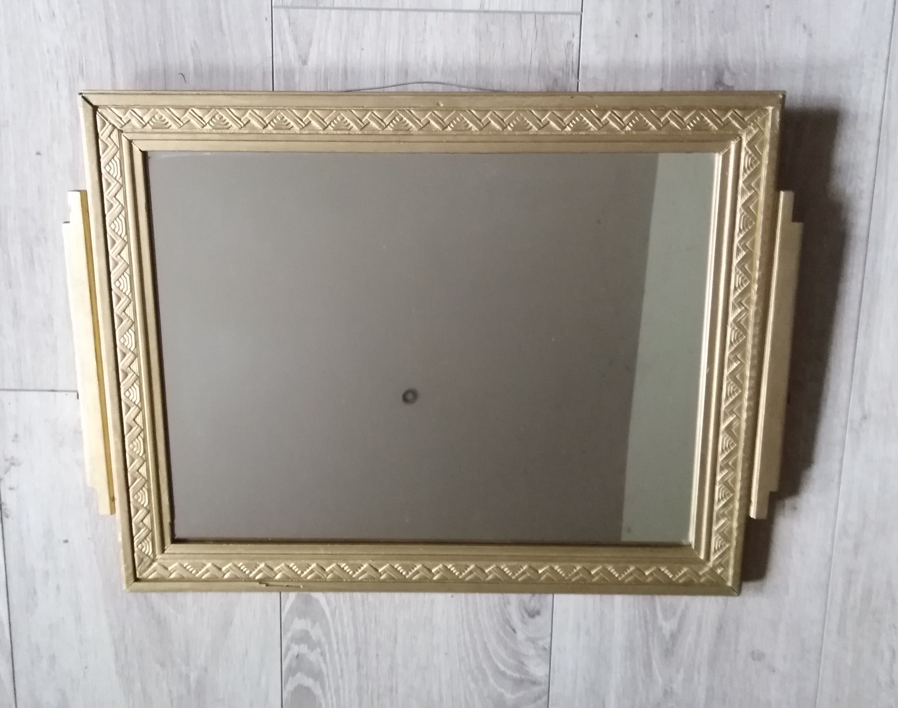 Art deco style mirror 37x50cm