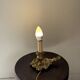 Small classic antique gold table lamp, H17 D12